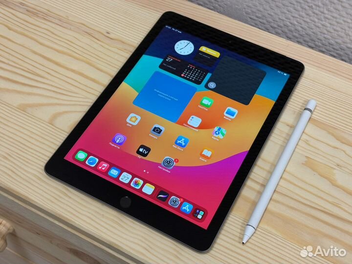 iPad 6 (2018, 32gb, Sim) + стилус