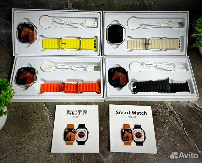 Часы Watch 9 Ultra Черный