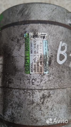 Компрессор кондиционера Chevrolet B12D1