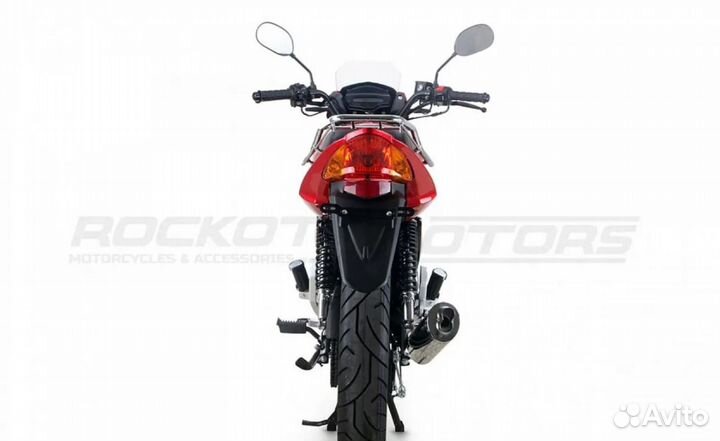 Мотоцикл дорожный rockot spectrum 150 (красный гля