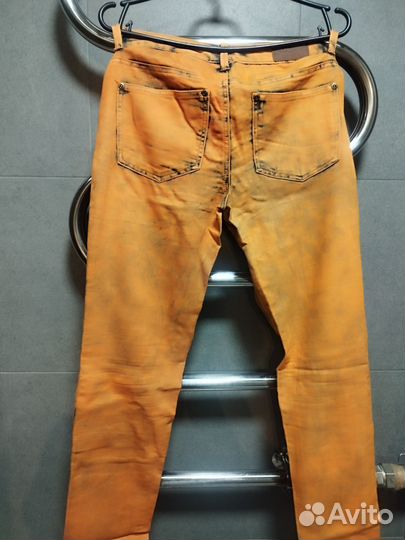 Джинсы john baner оранжевые вареные