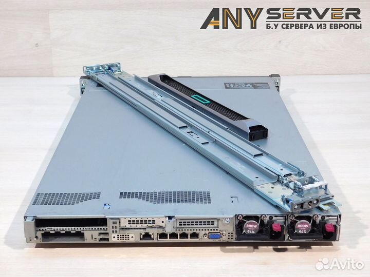 Сервер HP DL360 Gen10 2x Platinum 8168 192Gb 10SFF