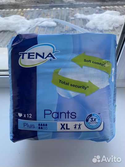 Tena Pants Plus Трусы-подгузники для взрослых XL