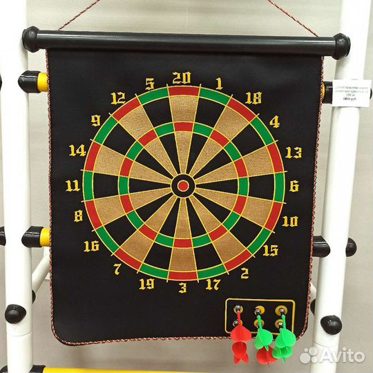 Дартс магнитный двухсторонний