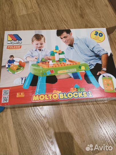 Конструктор molto blocks