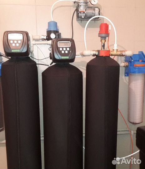 Cистема очистки воды. Железо, жесткость, накипь