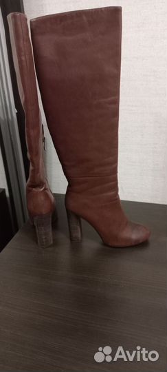 Сапоги женские натуральная кожа