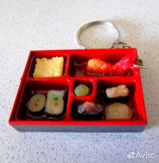 Брелок суши роллы сет новый