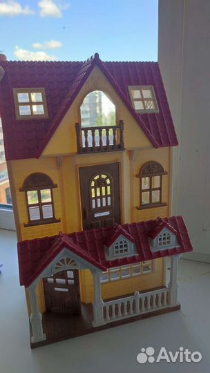 Домик кукольный зайцы