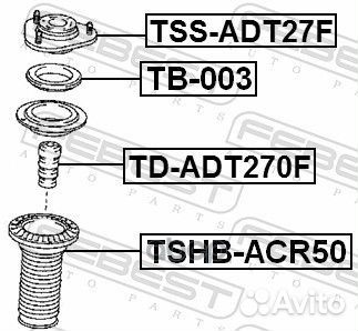 Пыльник переднего амортизатора toyota RAV 4 (20