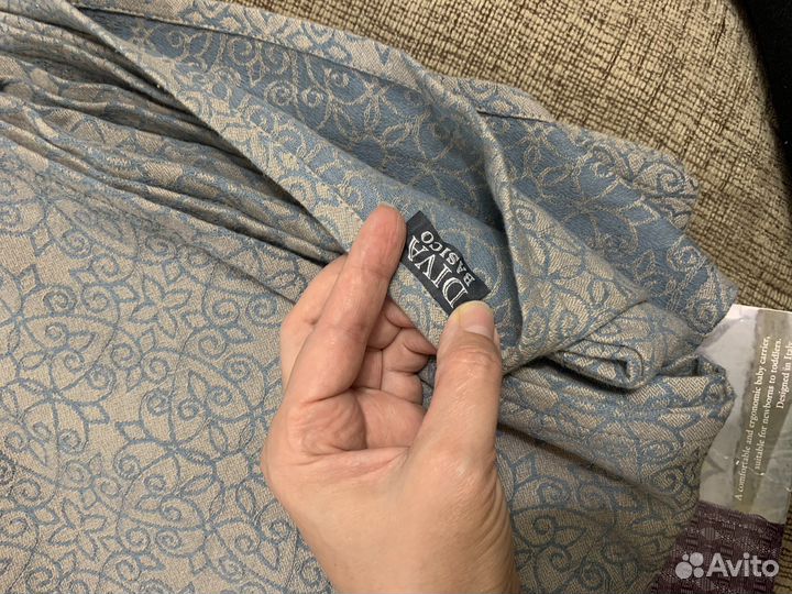 Слинг шарф diva Basico Cacao 5,2м