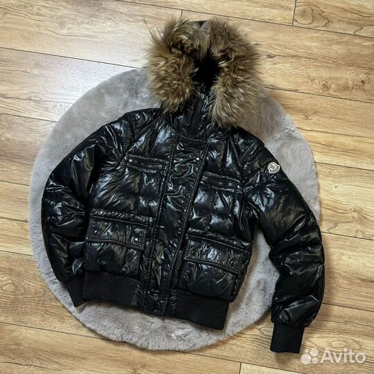 Оригинальный пуховик Moncler Alaska type