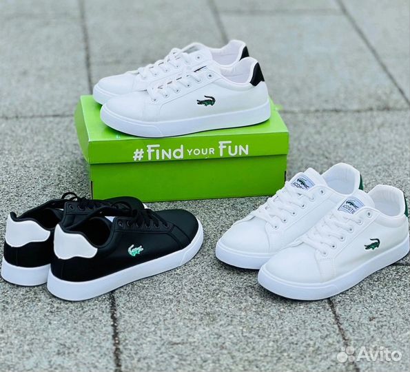 Кеды мужски Lacoste