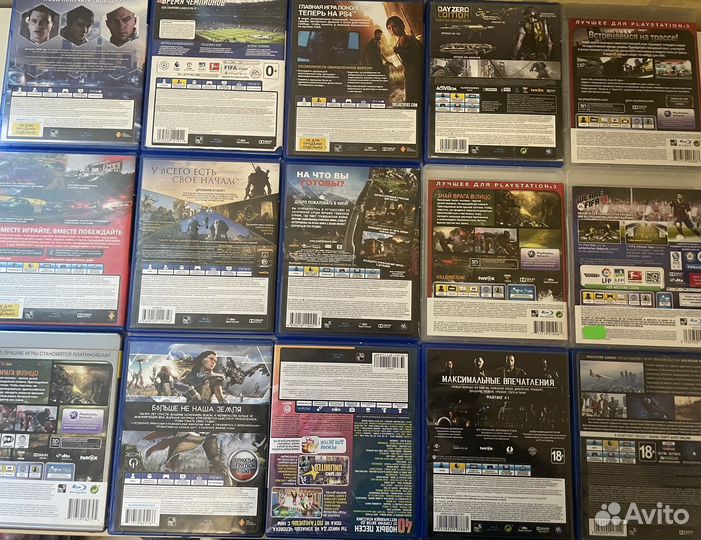 Игры ps4 ps3