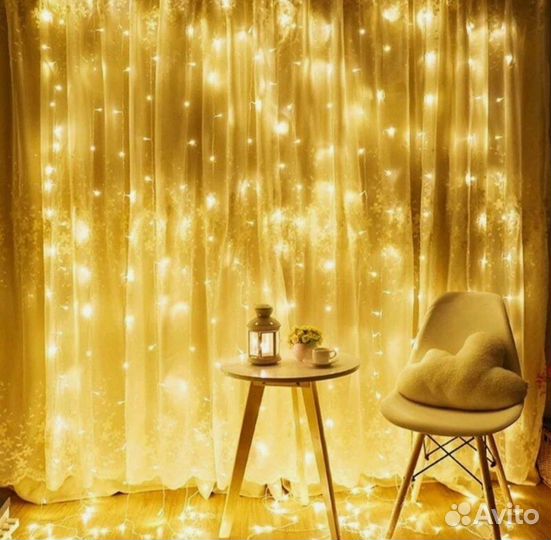 Гирлянда штора