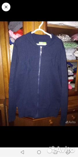 Кардиган темно-синий