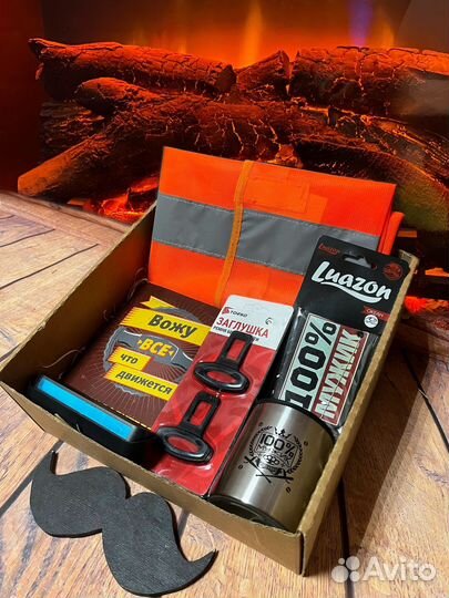 Мужской подарочный бокс