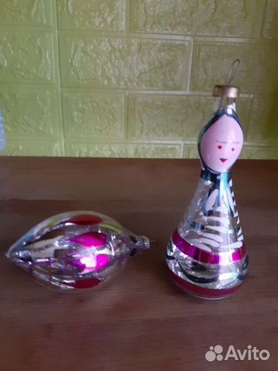 Елочные игрушки СССР