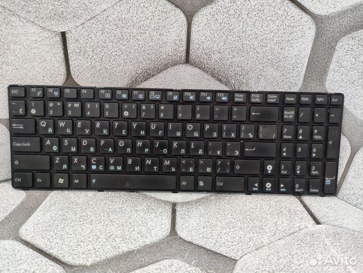 Клавиатура для ноутбука Asus A52, G51, K52 Тип2