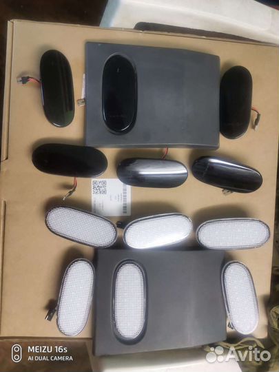 Mercedes sprinter w906. Габариты диодные