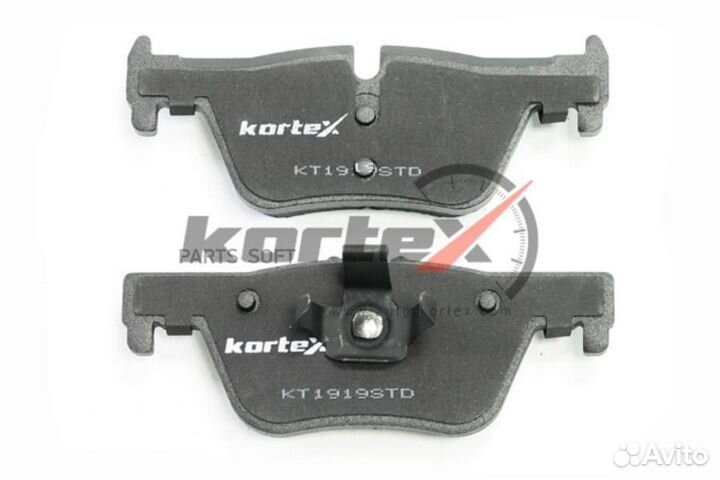 Kortex KT1919STD Колодки тормозные BMW F20/F30 13