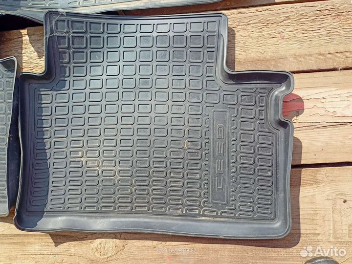 Коврики оригинальные kia ceed