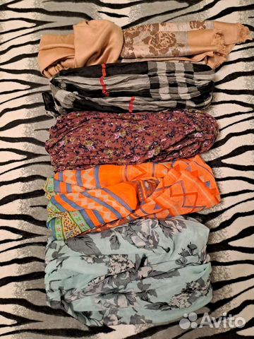 Шарфы и палантины модные женские шарфики