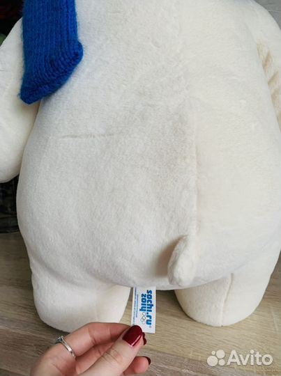 Олимпийский мишка, мягкая игрушка