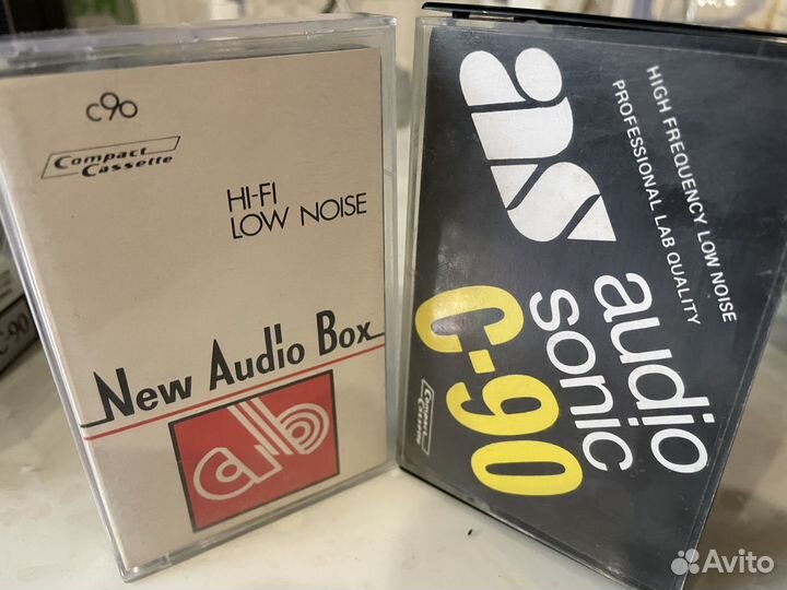 Кассеты новые запечатанные