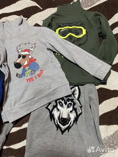 Пакетом вещи на мальчика 4-6 л