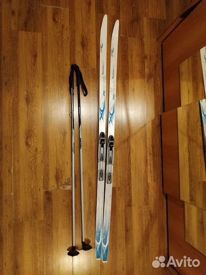 Лыжи беговые fisher (полный комплект)