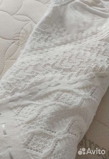 Плед детский вязаный