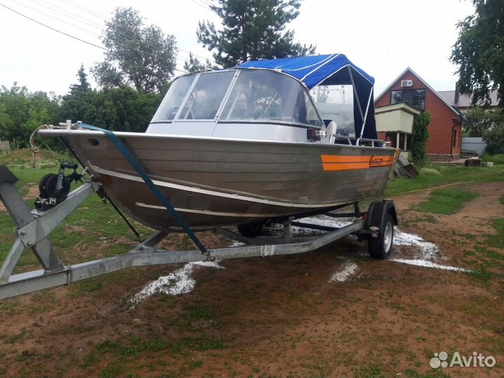 Моторная лодка wellboat 45 JET NEW