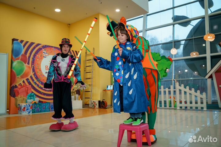 Клоун Шоу Детский праздник Аниматоры