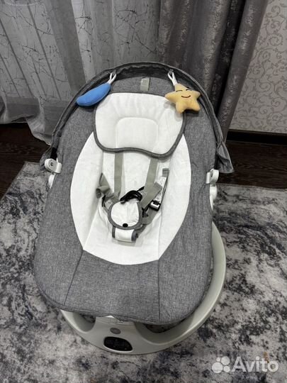 Электронные качели для новорожденных