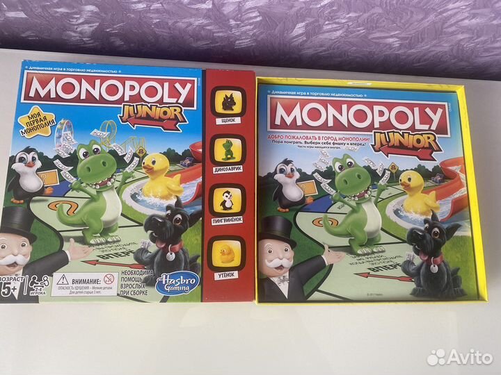 Monopoly junior, игра 