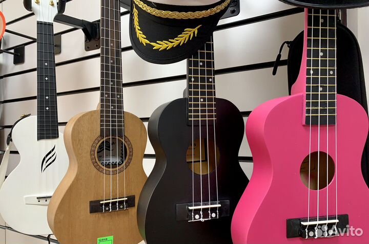 Укулеле сопрано, концерт, тенор