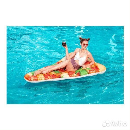 Надувной матрас Пицца (новый)