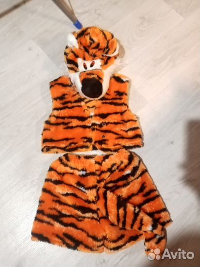 Новогодний костюм волка, тигра и собаки