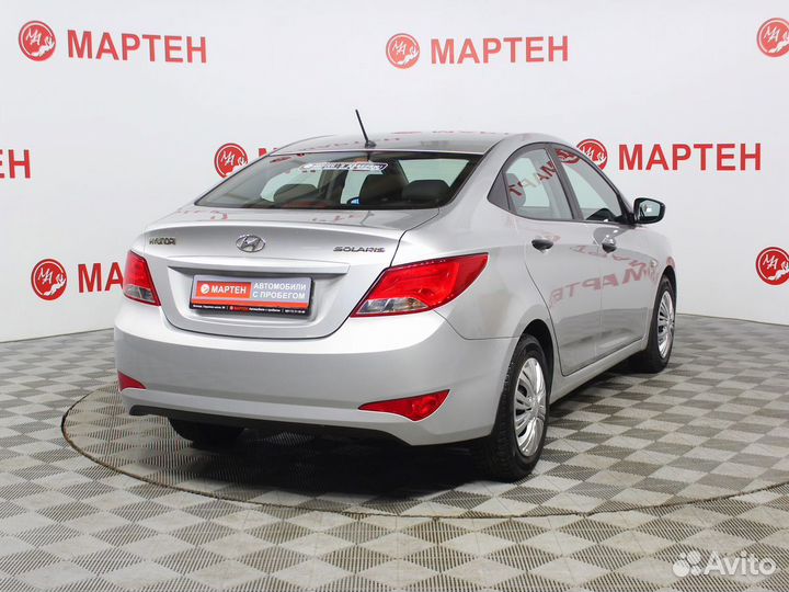 Hyundai Solaris 1.6 МТ, 2015, 95 000 км