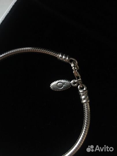 Pandora браслет 17 см серебряный