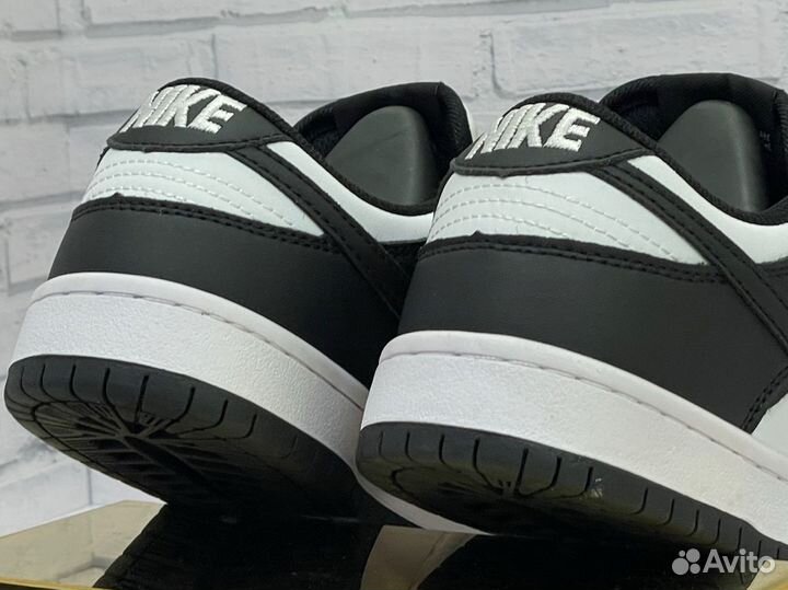 Кроссовки Nike dunk low white black