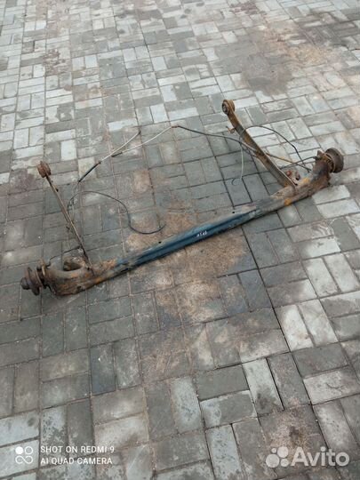 Задняя балка от Ауди а-6 с-4