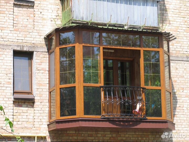 Балкон остекление в пятиэтажку