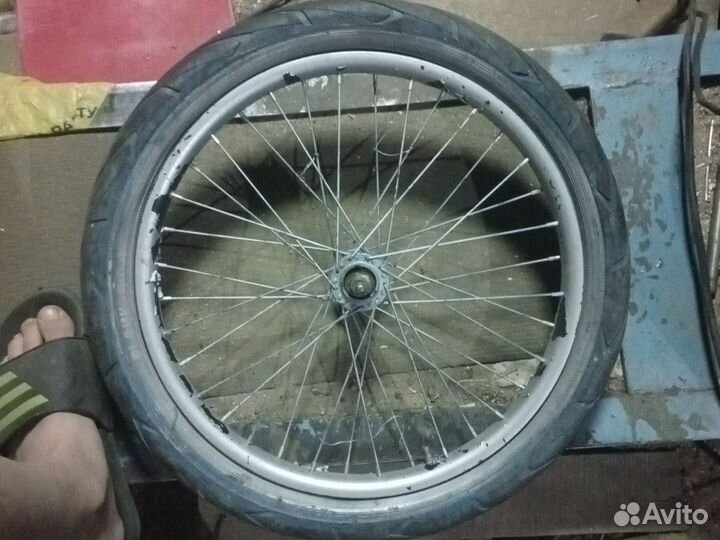 Переднее колесо на бмх 20