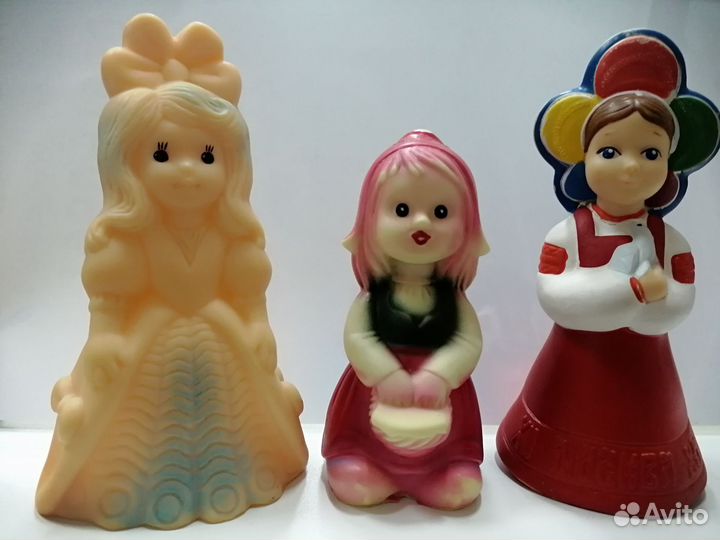 Резиновые игрушки СССР