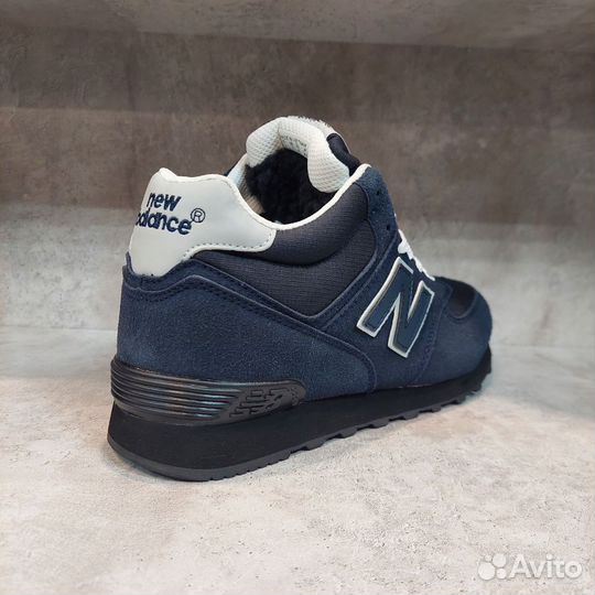 Кроссовки зимние New Balance 574 на меху