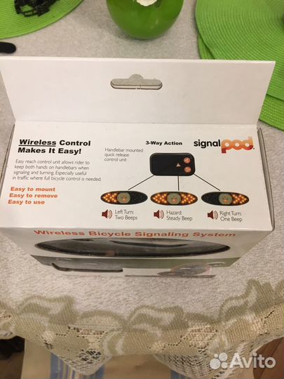 Задний фонарь, поворотники для велосипеда новый
