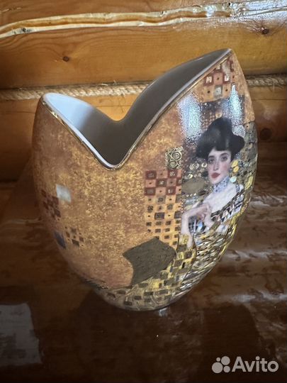 Густав Климт ваза Фарфоровая лимитированная