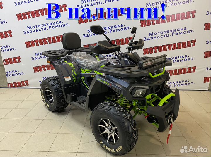 Квадроцикл Motoland Wild Track X 200сс Pro
